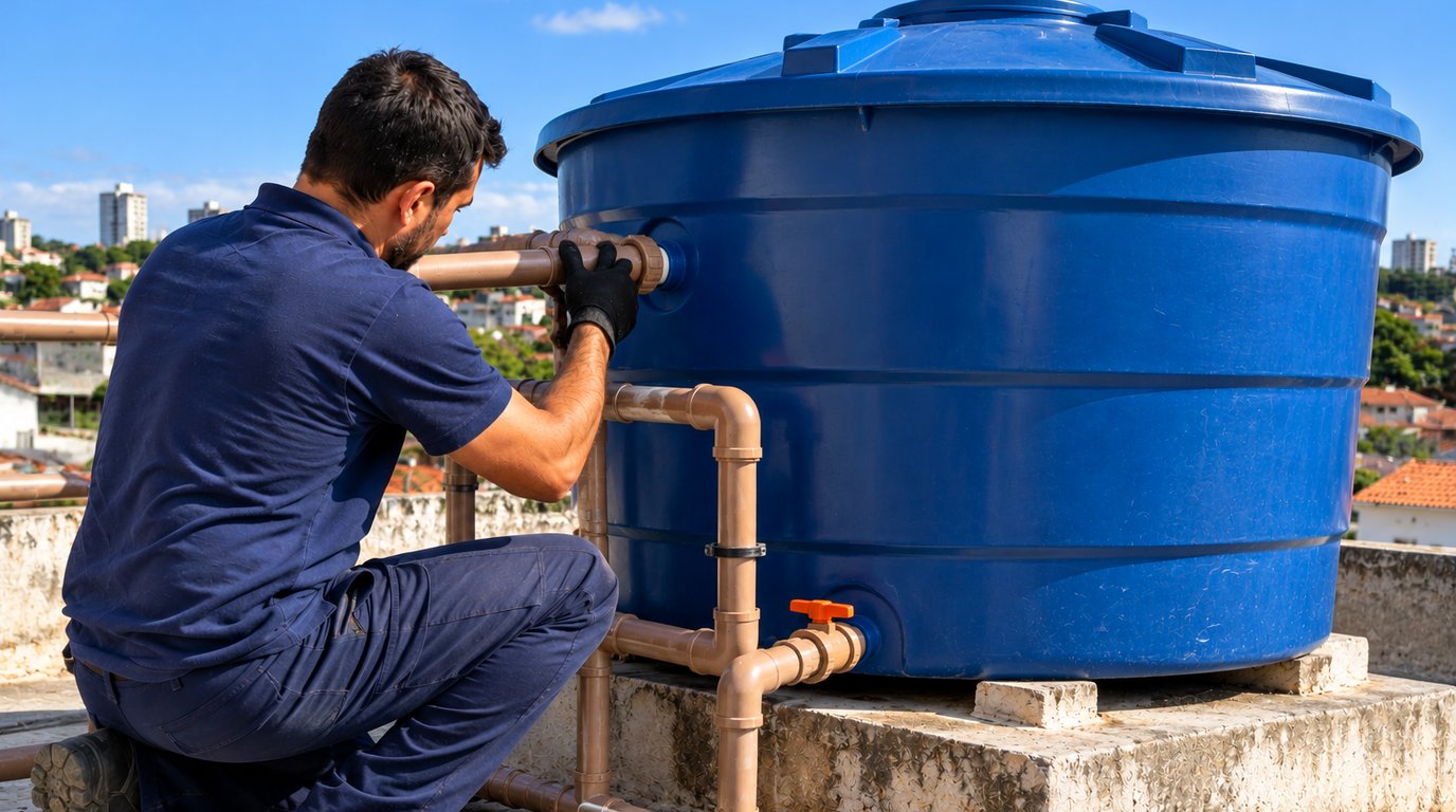Limpeza de Caixa d'Água em Campina Grande‑PB