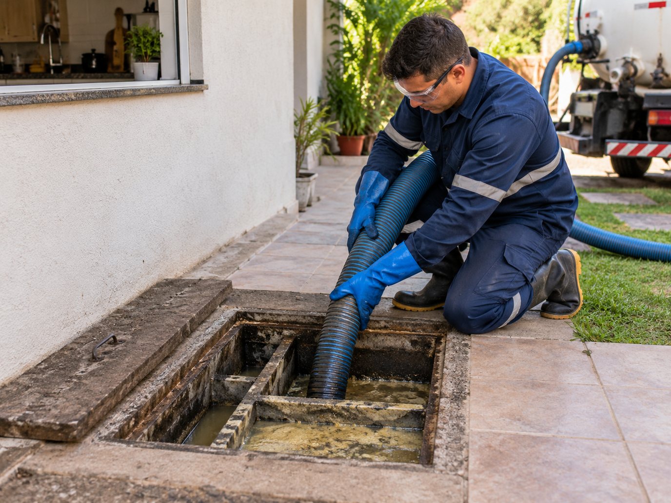 Limpeza de Caixa de Gordura em Campina Grande‑PB